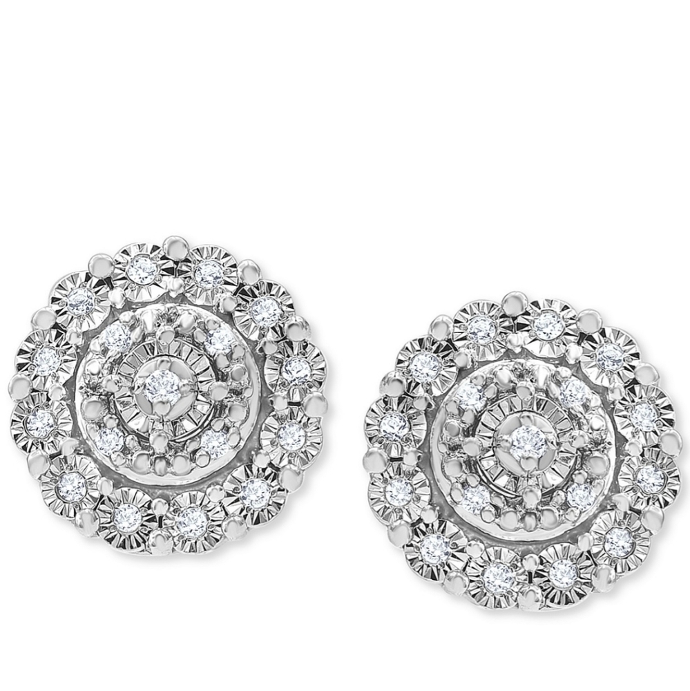 💥New Diamond Stud Earrings - Picture 7 of 10